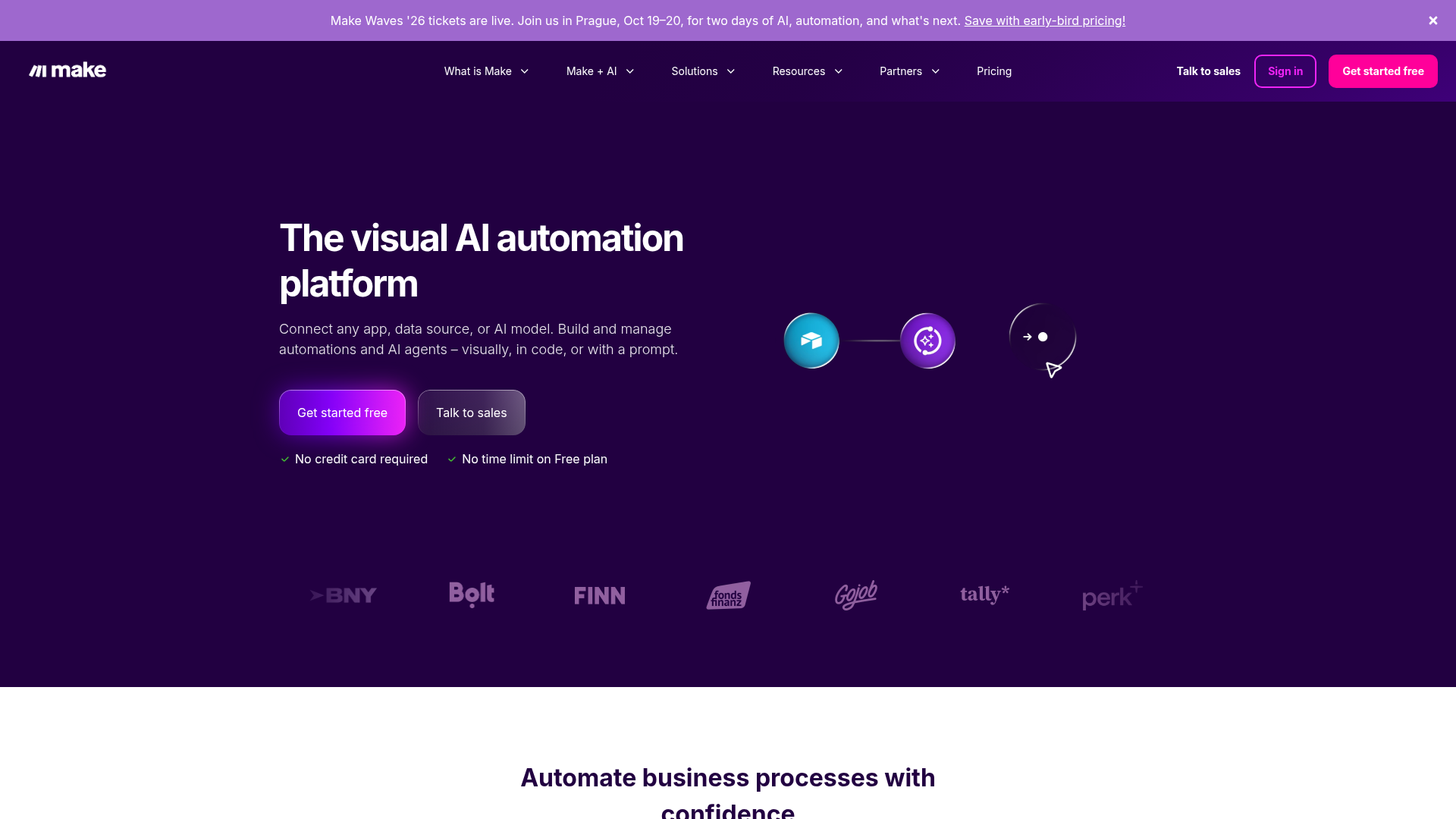 Make.com — wizualny edytor automatyzacji